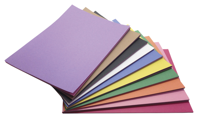 Childcraft Construction Paper 9 x 12 Inches Assorted Colors 500 Sheets - 1465886