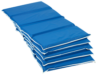 Children's Factory Tough Duty Rest Mat, 2 Inches, Vinyl, Blue, Pack of 5, Item Number 1468833