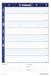 Hammond & Stephens Assignment Wall Chart, Wet Erase, 24 x 36 in 1473692