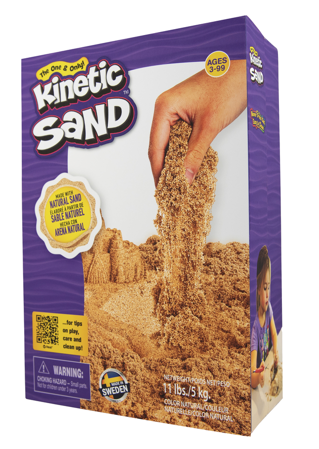 Waba Fun Kinetic Sand, Tan, 11 Pounds