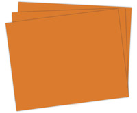 School Smart Railroad Boards, 22 x 28 Inches, 4-Ply, Orange, Pack of 25 1485731