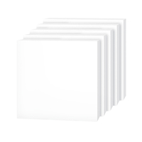 School Smart Foam Boards, 11 x 14 Inches, White, Pack of 25 1494869