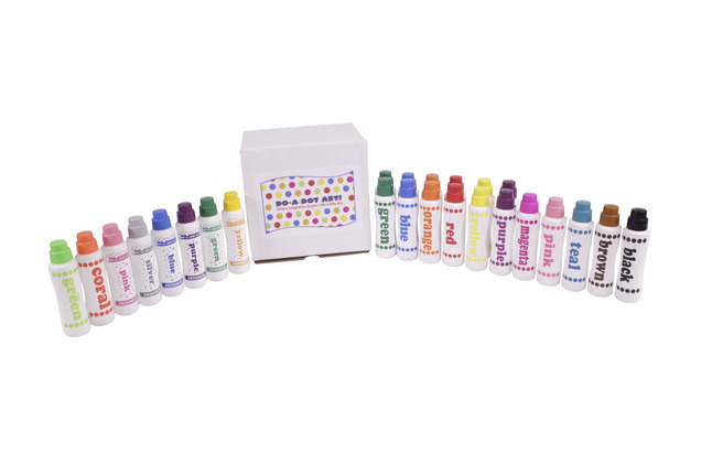 Do A Dot Art! Markers 5-Pack Shimmer Washable Paint Markers, The Original Dot  Marker 