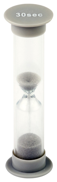Teacher Created Resources 30 Second Sand Timers, Small, Pack of 4, Item Number 1565378