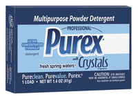 Purex Multipurpose Powder Detergent, 1.4 Ounces, Blue, Fresh Scent, Item Number 1571756