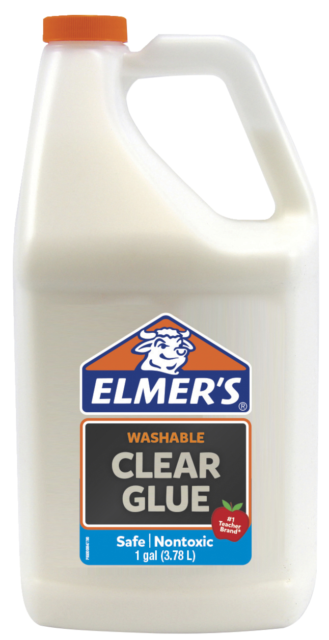 Elmer's Washable Clear School Glue, Gallon, Clear