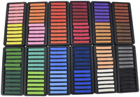 School Smart Square Chalk Pastels, Assorted Colors, Set of 144 1594962