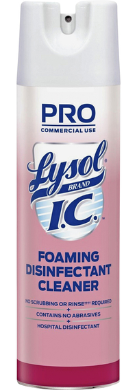 Lysol I.C. Hospital Grade Foaming Disinfectant Cleaner, Case of 12 1595297