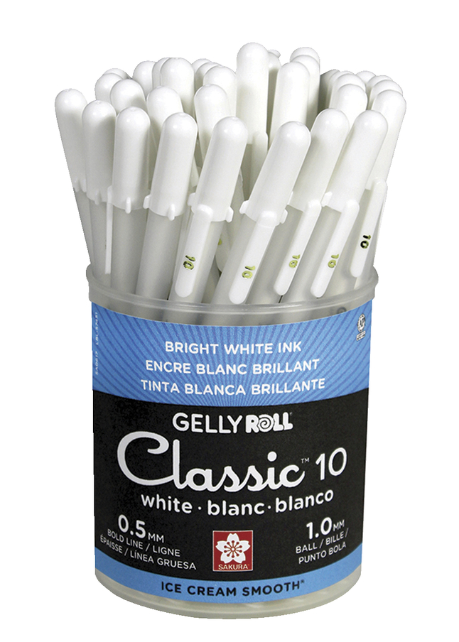 Sakura Gelly Roll Basic White 3-pack Bold