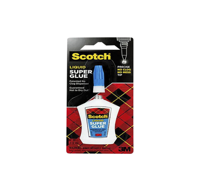 Scotch® Super Glue Liquid, Single Use