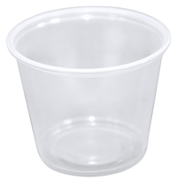 Crystalware Portion Cups, 5.5 oz, Clear, Pack of 2500, Item Number 2003385
