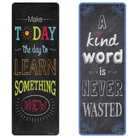 Creative Teaching Press Chalk It Up Motivational Bookmarks, Pack of 30, Item Number 2003432