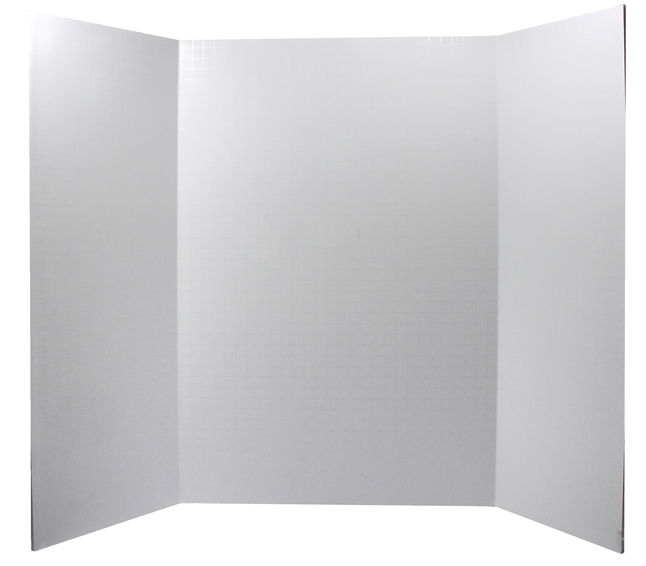 Trifold Poster Board 5 Pack Tri Fold Display White Poster Boards
