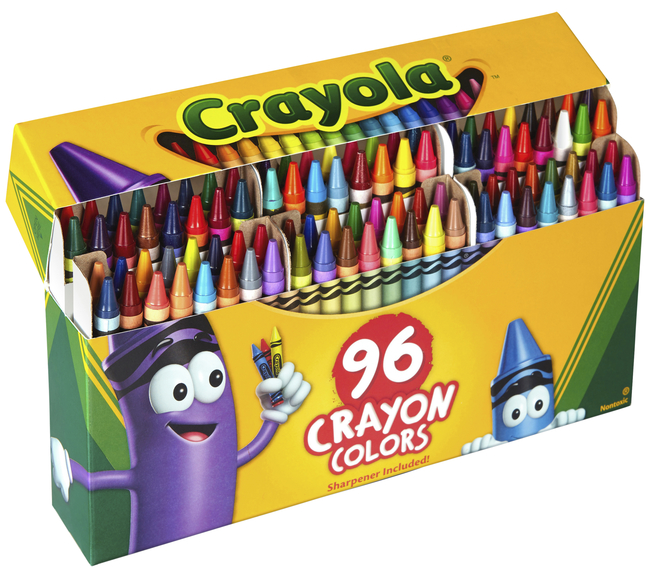 Great Choice Products Crayons, 16 Colors, Non Toxic Crayons