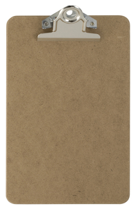 Officemate Wood Clipboard, Memo Size, 6 x 9 Inches, Item Number 2006317