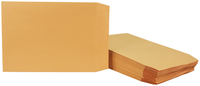 School Smart Grip Seal Envelopes, 9 x 12 Inches, Kraft, Pack of 100 2013913