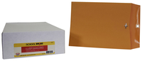 School Smart Kraft Envelopes with Clasp, 9 x 12 Inches, Pack of 100 2013917