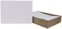 School Smart No Clasp Envelopes with Gummed Flap, 9 x 12 Inches, White, Pack of 100 2013924