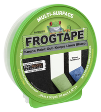 FrogTape Multi-Surface Painter's Tape, 0.94 Inches x 60 Yards, Green Item Number 2021114