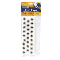 Creativity Street Fish Eyes, Holographic, Assorted Sizes, Set of 124, Item Number 2023194
