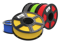 Image for MakerBot PLA Filament, Large Spool, Assorted Colors, Pack of 5 from School Specialty