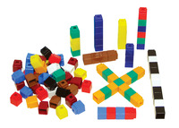 Unifix Cubes, Ten Assorted Colors, Set of 500 Item Number 204030