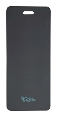 Aeromat Elite Workout Mat With Handle, 20 x 48 Inches, 1/2 Inch Thick, Charcoal, Phthalate Free 2040663