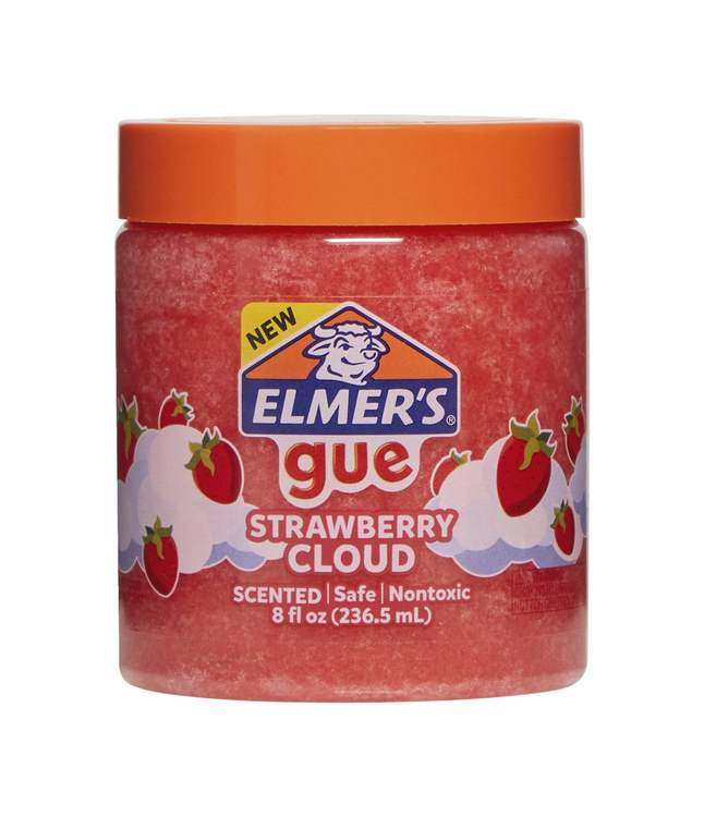 Elmer's Scented Gue Pre-Made Slime, Strawberry, 8 oz
