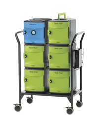 Copernicus Tech Tub2 Modular Cart UV Tub, Holds 26 iPads with USB, 34W x 19D x 50H Inches, Item Number 2040938