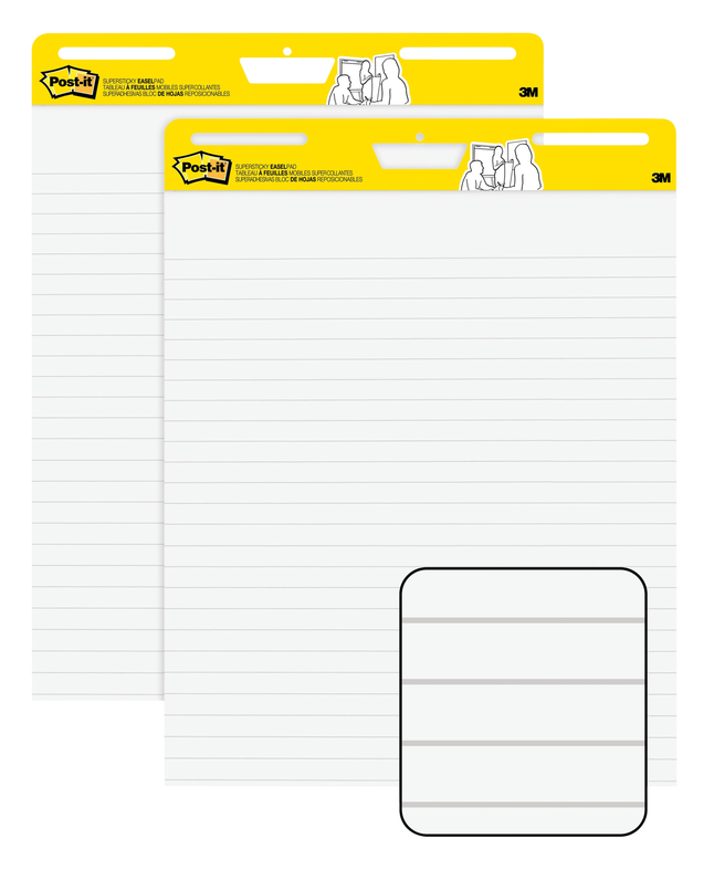 Great product - Post-it Super Sticky Easel Pad, 25 x 30 Inches, 30  Sheets/Pad, 4 Pads 