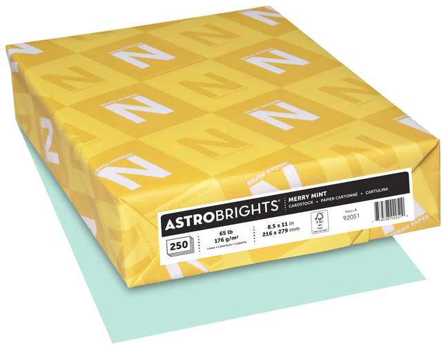 Astrobrights Classroom Two Pack Colored Paper and Cardstock Bundle