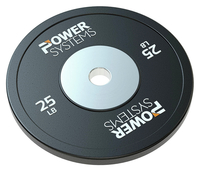 Power Systems Training Plate, 25 Pounds, Black 2088541