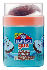 .com : Elmer's GUE Premade Slime, Strawberry Donut Fluffy Slime,  Scented, Includes Rainbow Sprinkle Slime Add-Ins…