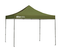 Quik Shade Solo Steel 100 Straight Leg Canopy, 10 x 10 Feet, Olive, Item Number 2089002