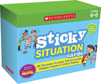Scholastic News Sticky Situation Cards: Grades 4-6, Item Number 2090301