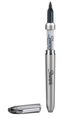 Sharpie Permanent Markers with Stainless Steel Marker Case, Fine