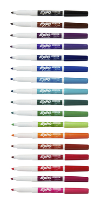 Dry Erase Markers, Whiteboard Markers With Low Odor Ink, Fine Tip