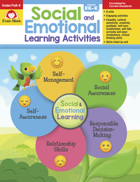 Image for Evan-Moor Social And Emotional Learning Activities, Grades PreK to K from School Specialty