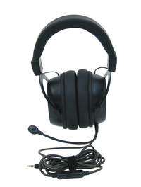 Califone GS3000 Over-Ear Headphones with Removable Gooseneck Microphone, Black 2104612