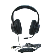 Califone G200 Over-Ear Gaming Headset, USB, Black 2104615