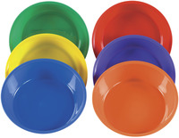 Image for School Smart Plastic Sorting Bowls, Assorted Colors, Set of 6 from School Specialty