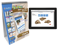 NewPath Learning Owls and Owl Pellet Dissection Curriculum Mastery® Flip Chart Set With MULTIMEDIA Lesson, Item Number 2106972
