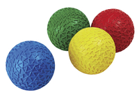 Textured Foam Balls, 5 Inches, Assorted Colors, Set of 4 2120038