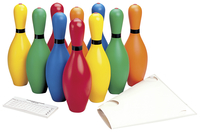 Rainbow Weighted Bowling Set, Set of 12 2120309