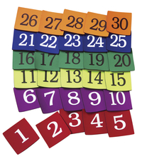 Image for Numbered Junior Spots, Set of 30 from School Specialty