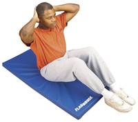 Exercise and Activity Mat, 2 x 6 Feet x 1 Inch, Blue 2120535
