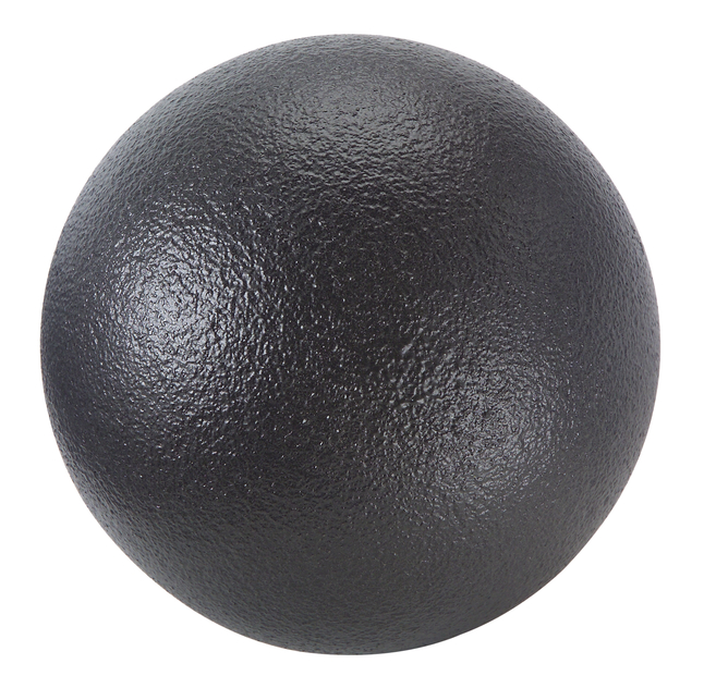 Super Skin Coated Foam Ball, 7 Inches, Black