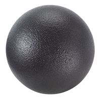 Super Skin Coated Foam Ball, 7 Inches, Black 2120570