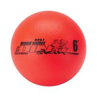 FlagHouse Dino Skin Coated Foam Ball, Medium Bounce, 6-Inch, Assorted Colors 2120796