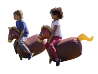 Inflatable Hop & Go, Horse, Set of 2 2120863